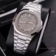 Knockoff Patek Philippe Nautilus 40mm Watches Gray Face Stainless Steel (2)_th.jpg